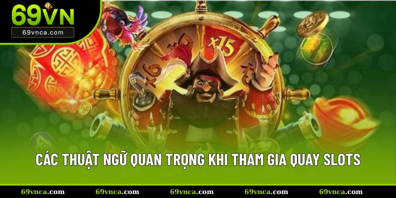 Các thuật ngữ quan trọng khi tham gia quay slots