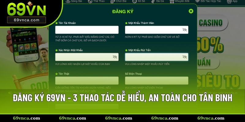 đăng ký 69VN