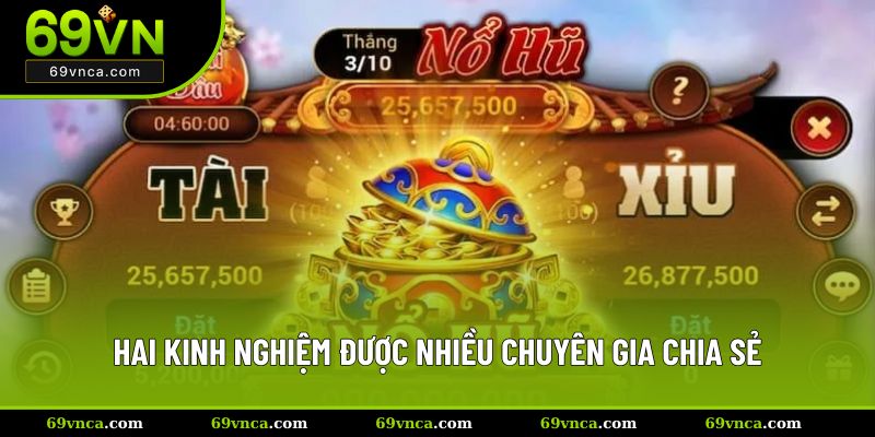 Hai kinh nghiệm được nhiều chuyên gia chia sẻ