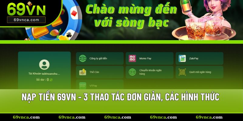 Nạp tiền 69VN