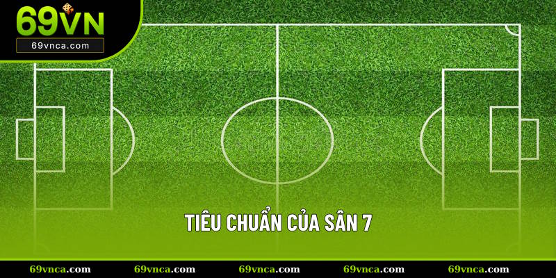 Sân 7 theo tiêu chuẩn trong và ngoài nước